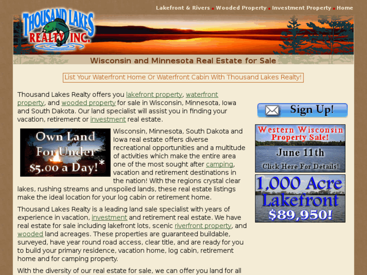 www.1000lakes.com