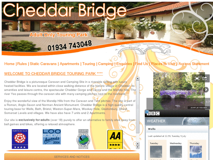 www.cheddarbridge.co.uk