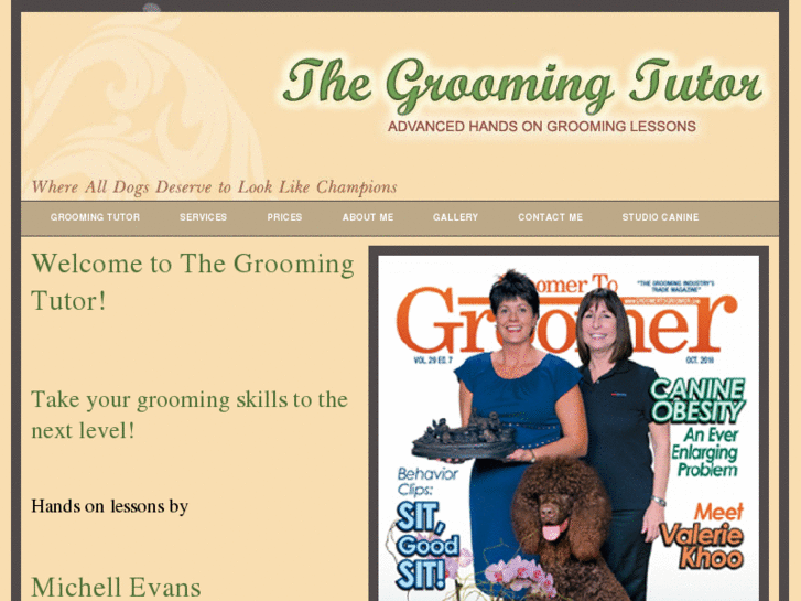 www.groomingtutor.com