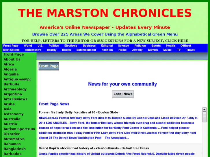 www.marstonchronicles.info