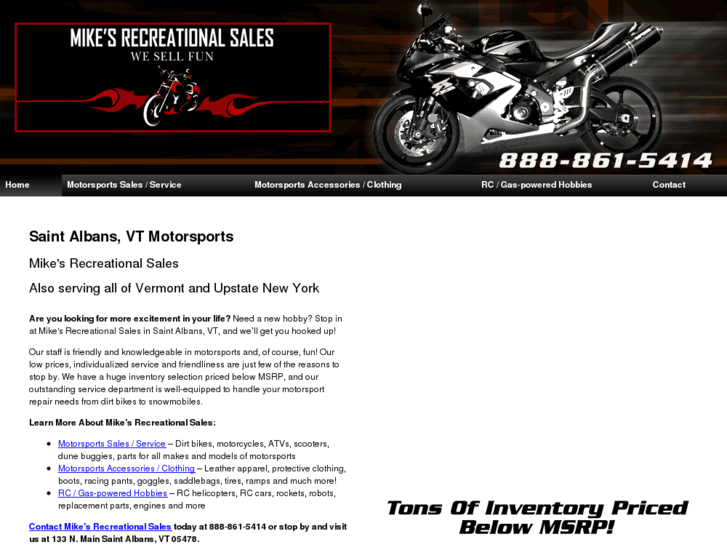 www.mikesrecreationalsales.com