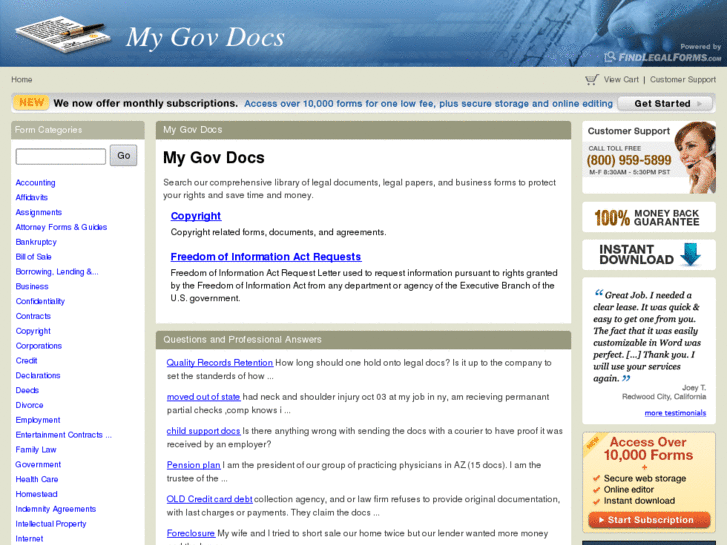 www.mygovdocs.com