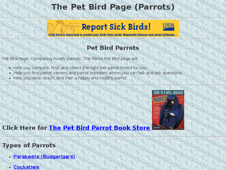 www.petbirdpage.com