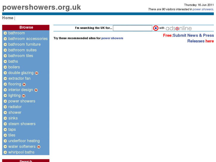 www.powershowers.org.uk