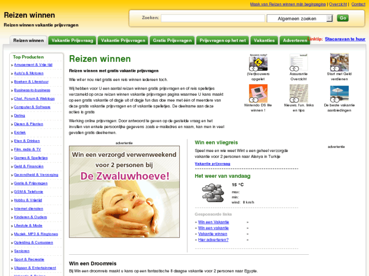 www.reizenwinnen.nl