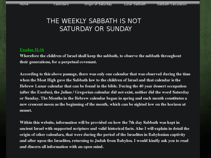 www.scripturalsabbath.com