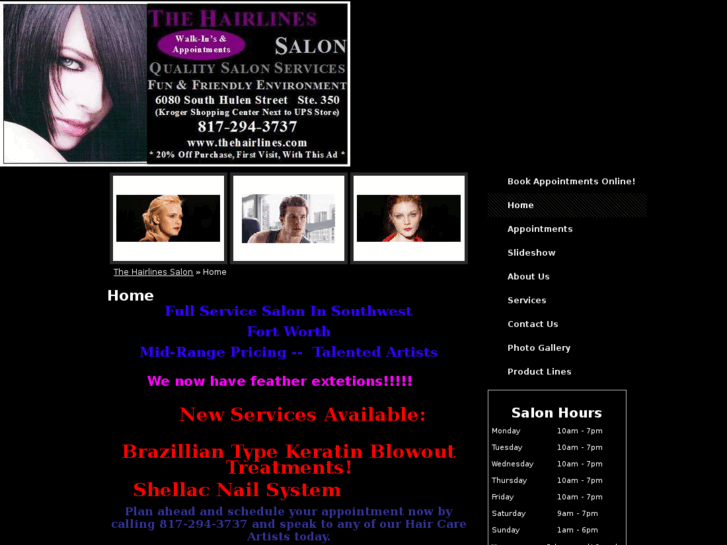 www.thehairlines.com