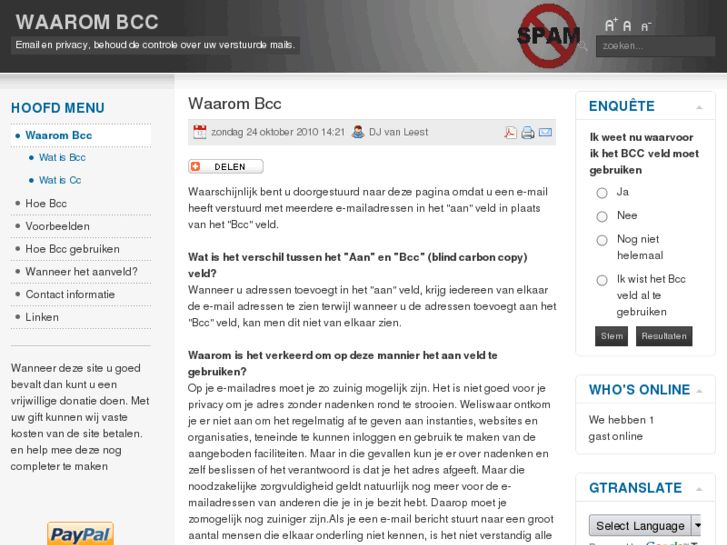 www.waarombcc.nl