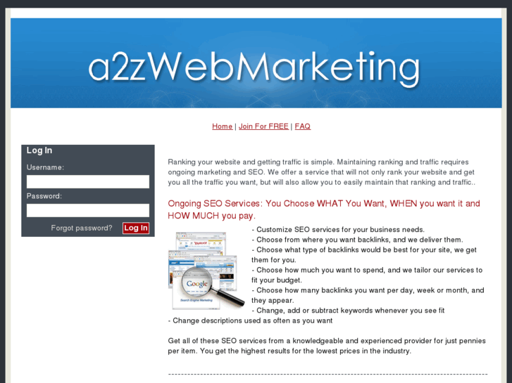 www.a2zwebmarketing.com