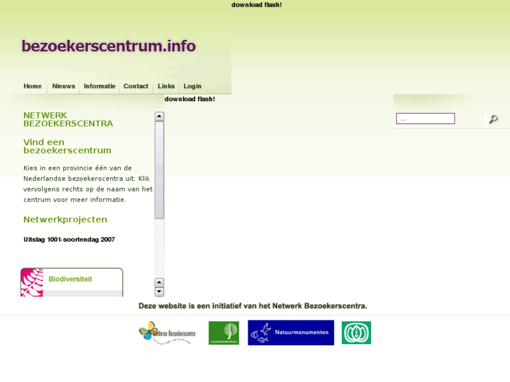 www.bezoekerscentrum.info