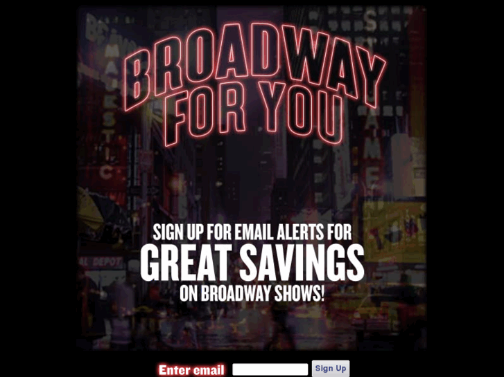 www.broadwayforyou.com