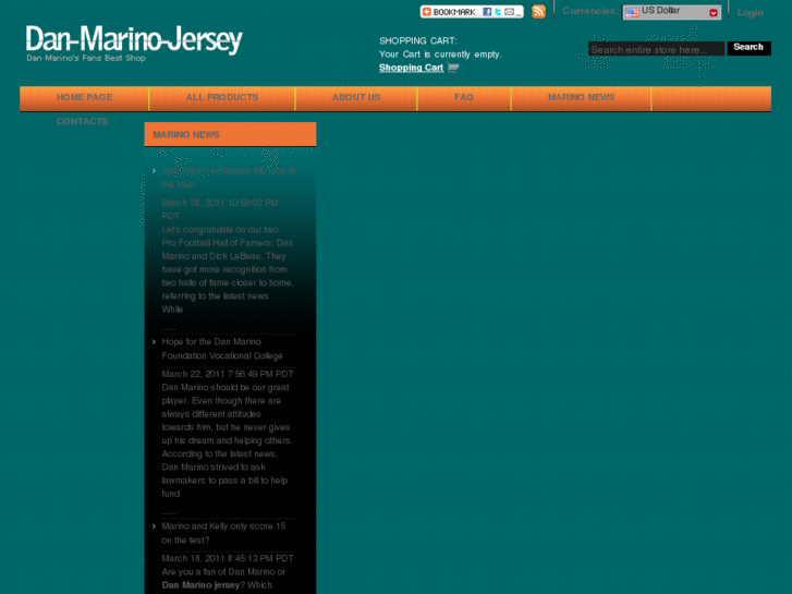 www.dan-marino-jersey.com