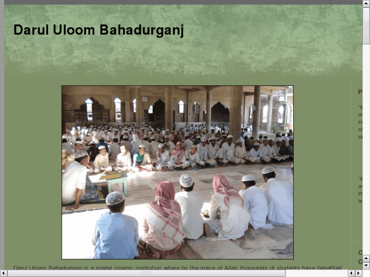 www.darululoombahadurganj.org