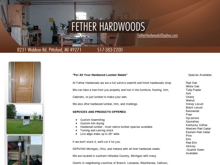 www.fetherhardwoodsmi.com