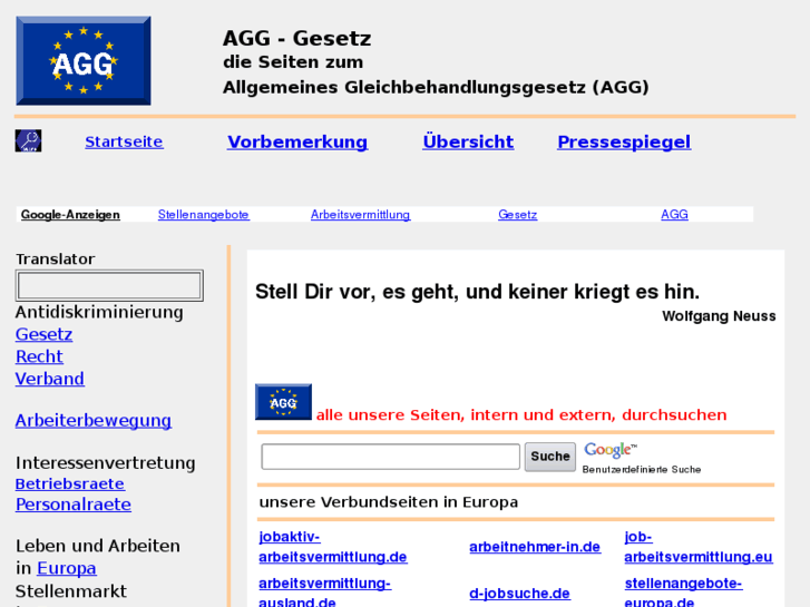 www.gesetz-agg.de