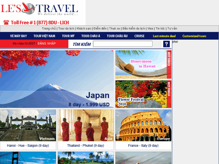 www.letravel.us