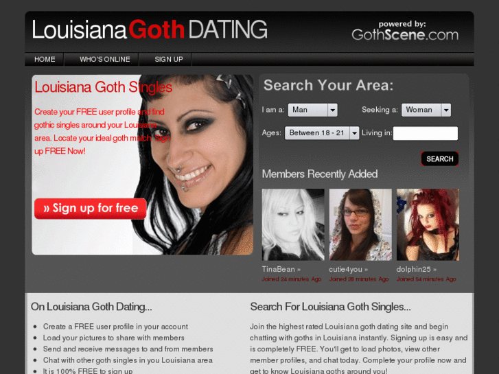 www.louisianagothdating.com