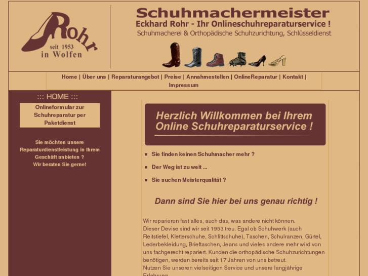 www.schuhreparatur.com