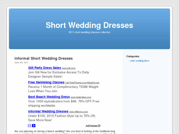 www.shortweddingdress.net