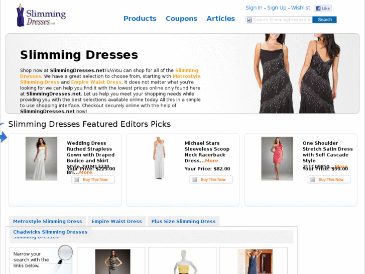 www.slimmingdresses.net