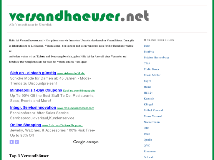 www.versandhaeuser.net