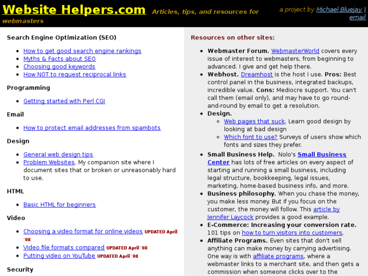 www.websitehelpers.com