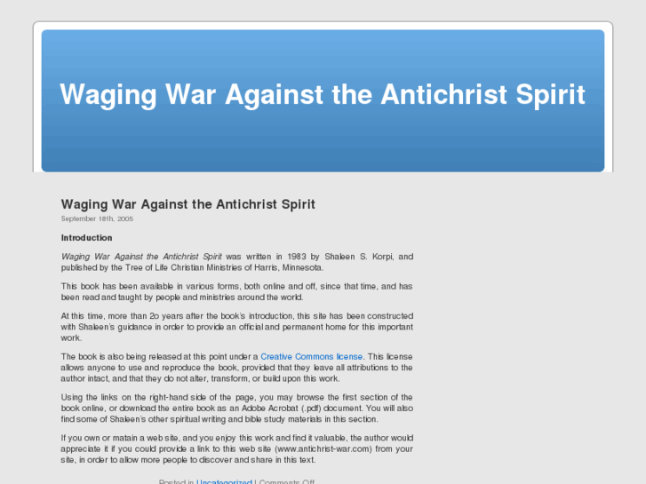 www.antichrist-war.com