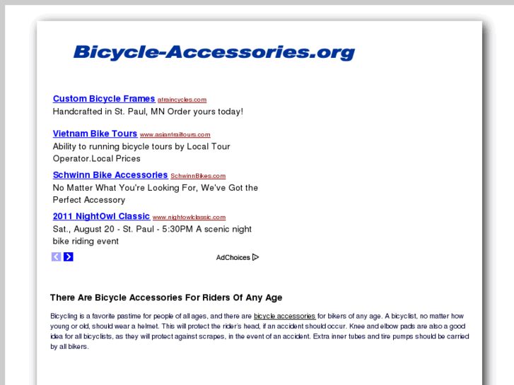 www.bicycle-accessories.org