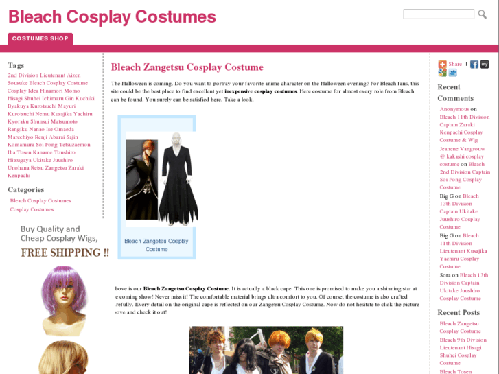 www.bleachcosplaycostumes.com