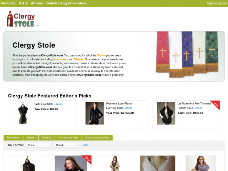 www.clergystole.com