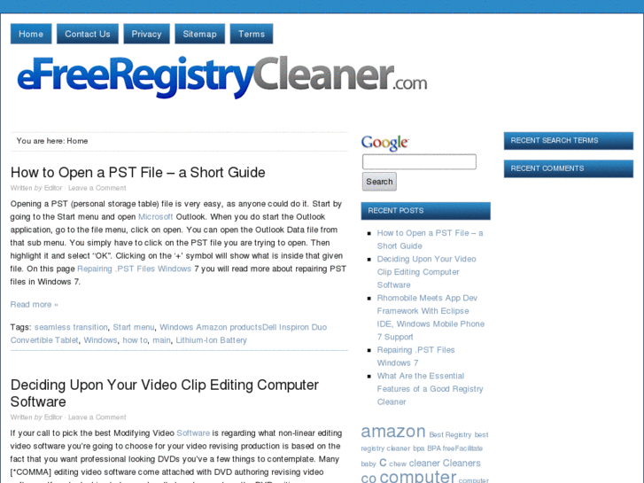 www.efreeregistrycleaner.com