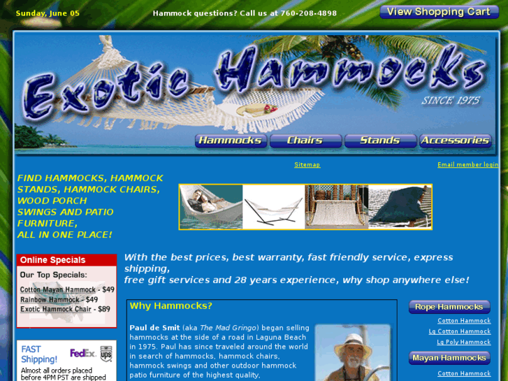 www.exotichammocks.com