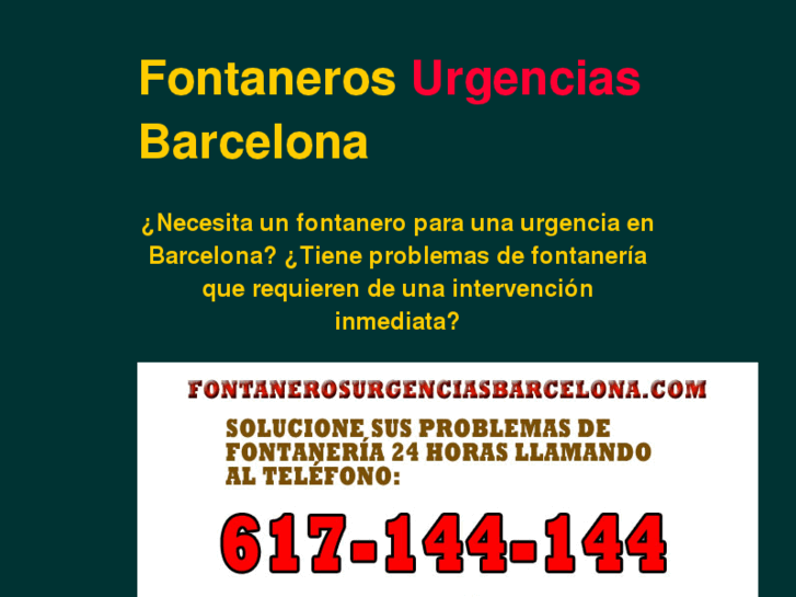 www.fontanerosurgenciasbarcelona.com