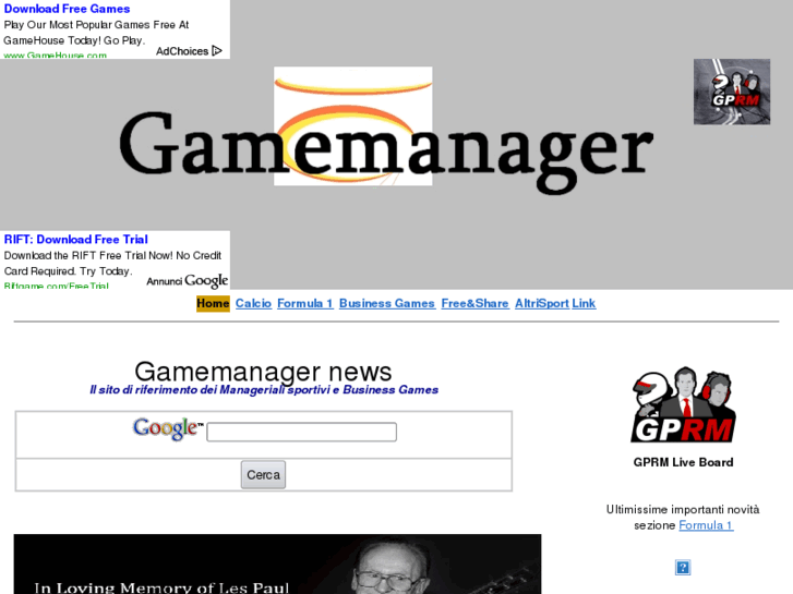 www.gamemanager.it