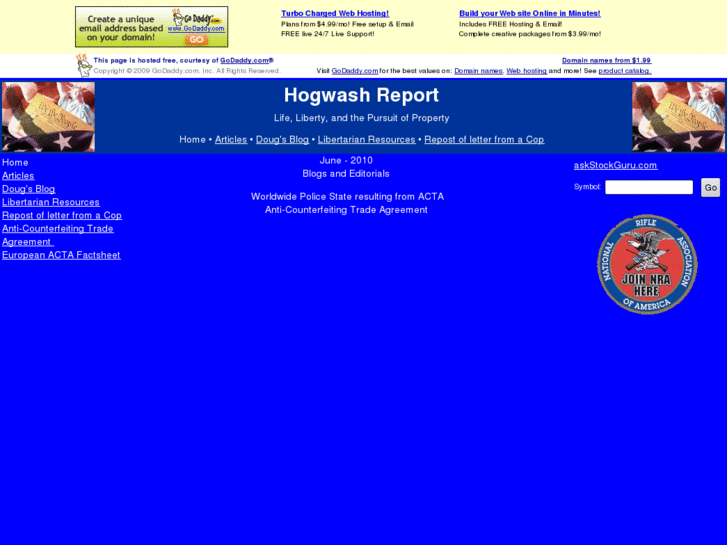 www.hogwashreport.com