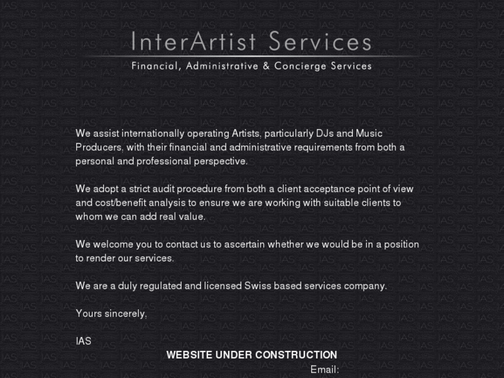 www.interartistservices.com