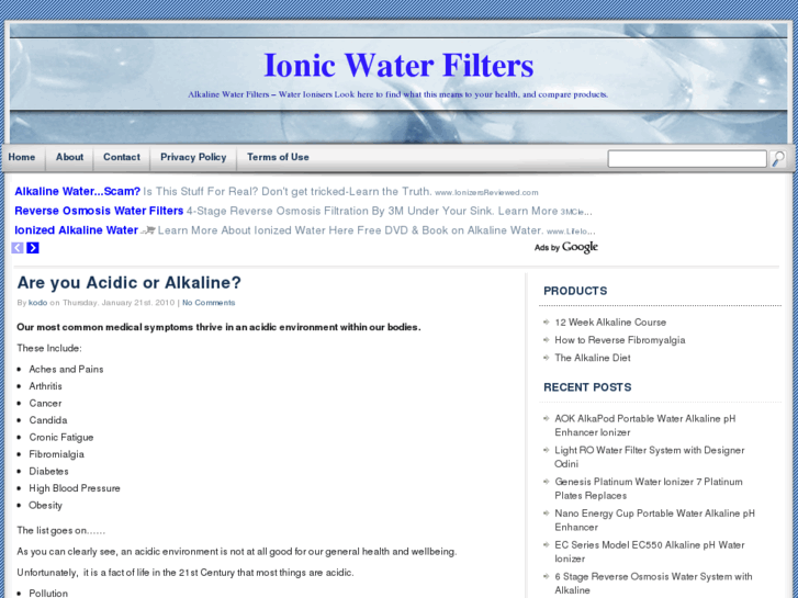 www.ionicwaterfilters.com