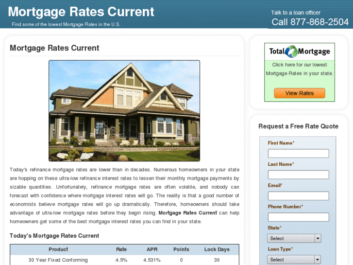 www.mortgageratescurrent.net