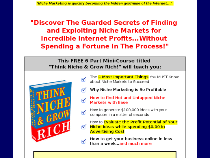 www.nichemarketingcourse.com