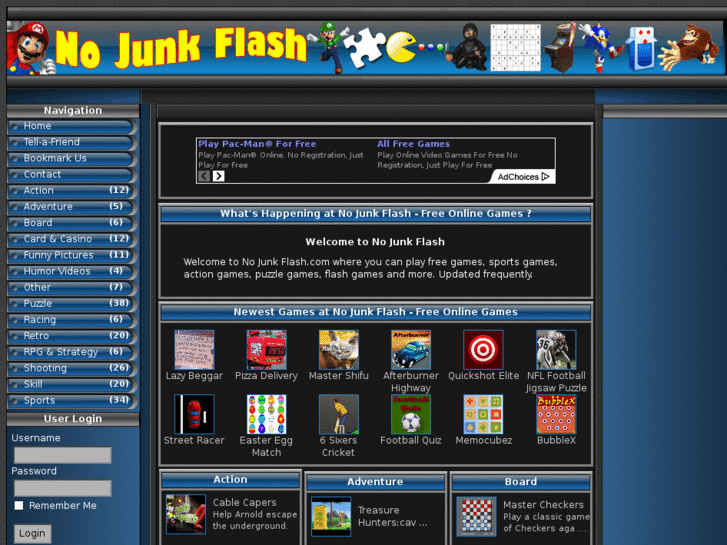 www.nojunkflash.com