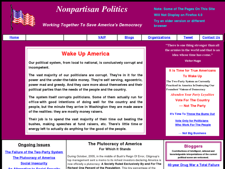 www.nonpartisanpolitics.net