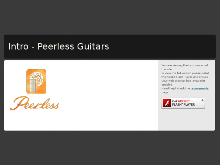 www.peerlessguitars.eu