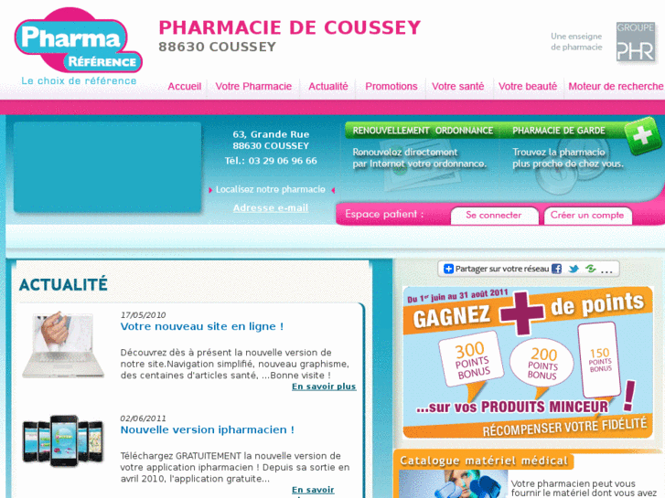 www.pharmacie-coussey.com