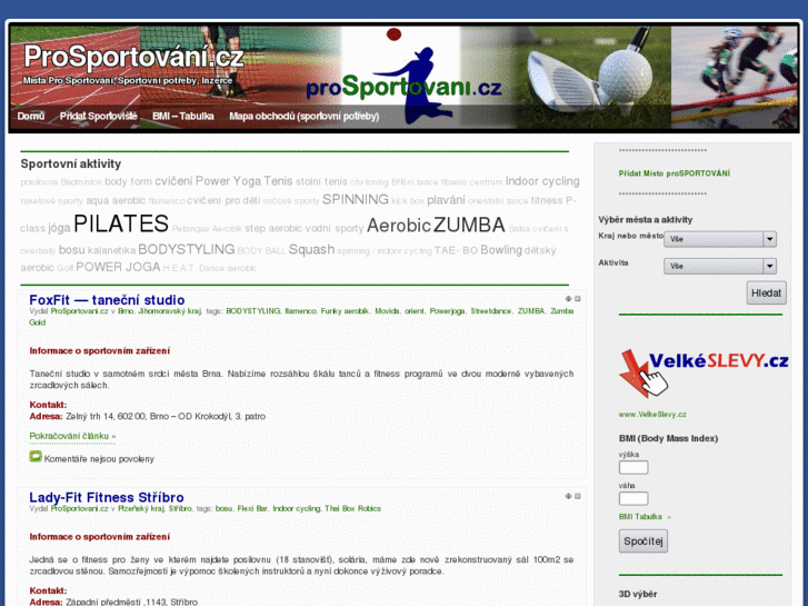 www.prosportovani.cz