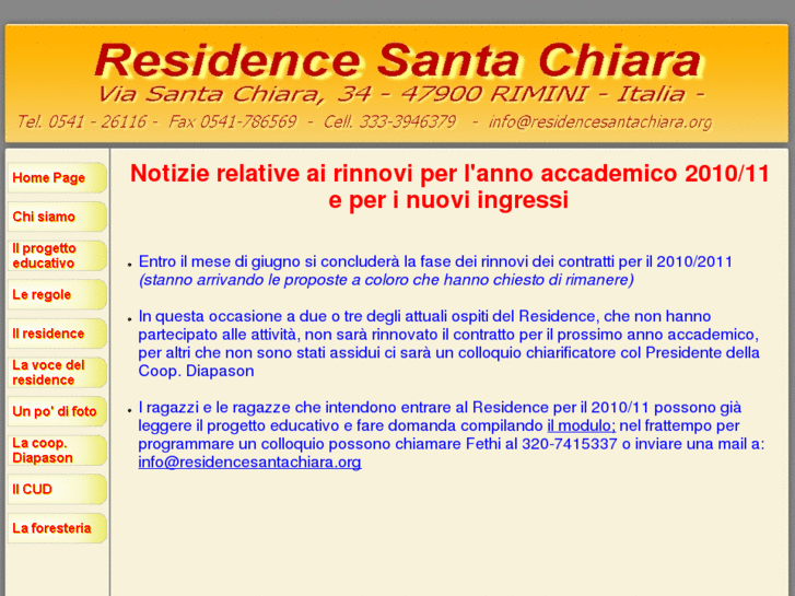 www.residencesantachiara.org