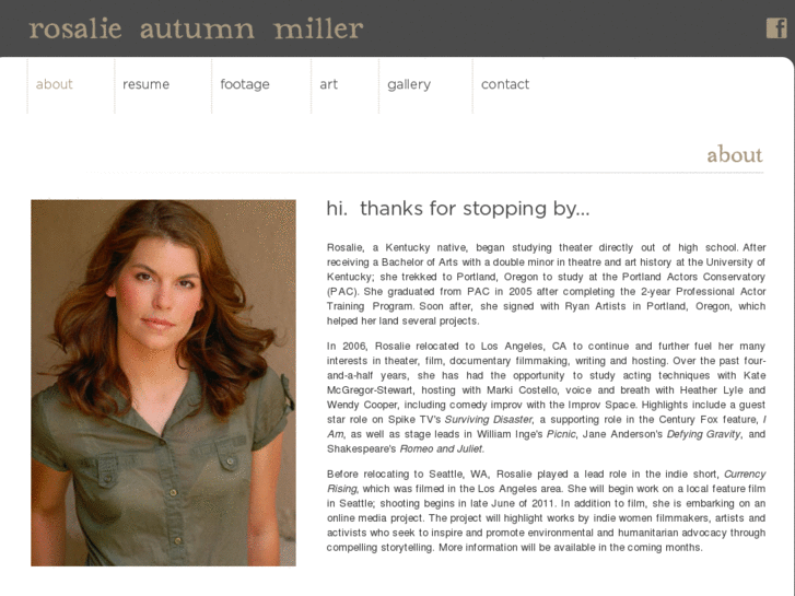 www.rosalieautumnmiller.com