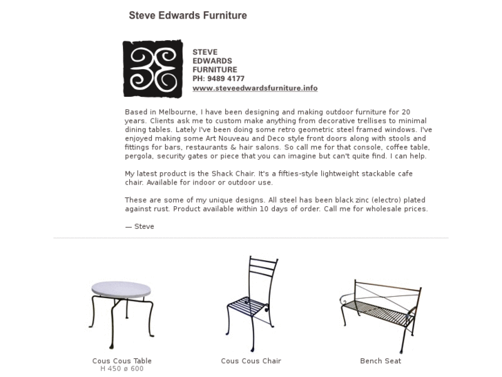 www.steveedwardsfurniture.info