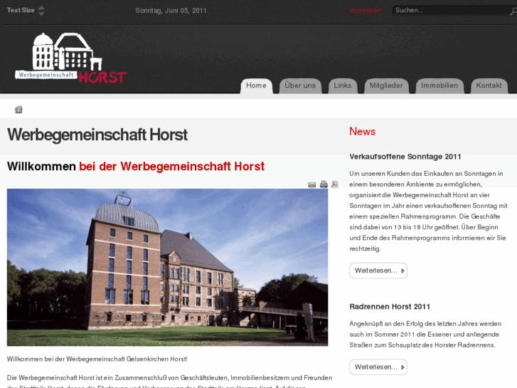 www.werbegemeinschaft-horst.de