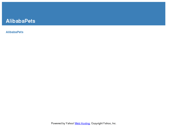 www.alibabapets.com