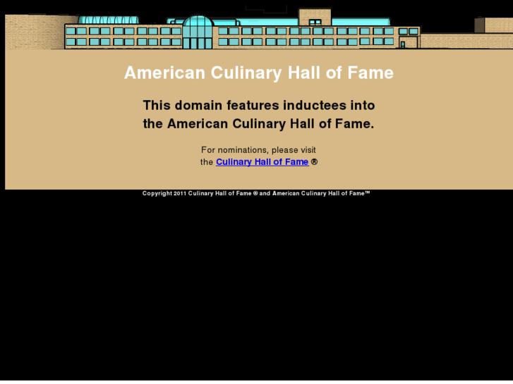 www.americanculinaryhalloffame.com